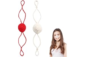 lasuroa 2pcs Winter Nose Warmers, Nose Crochet Warmer Windproof & Cozy Protector Cover for Cold Weather Ski