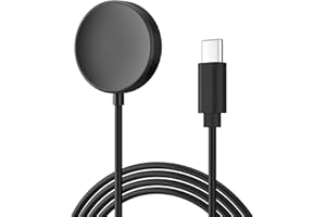 Oumida Kabel do ładowania Samsung Galaxy Watch 3/4/5/6/7/Active/FE/Ultra, ładowarka USB, kabel do ładowania do Samsung Watch 4/3/5/6/7/FE/Ultra/Active (USBC-czarny1)