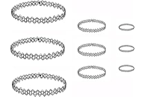 Buer Homie black choker necklaces for women, 90s choker necklace for girls, 90s accessories for women