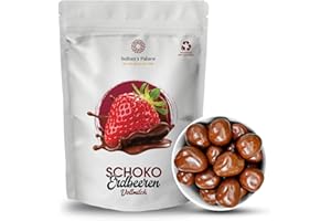 ‎SULTAN'S PALACE Sultan's Palace Gefriergetrocknete Erdbeeren in Vollmilch-Schokolade - 200g – fruchtig & knackig – Schokofrüchte