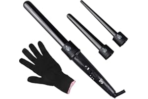 ‎CULWAD Lockenstäbe,Culwad 3 in 1 Multifunktions Austauschbare Lockenwickler Set