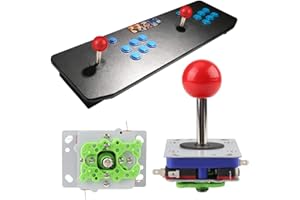 CUQUE Venta loca Piezas de Juegos de Arcade, realicen un Joystick de Arcade de operación de 2 vías, 4 vías y 8 vías, para Sala de Estar en casa