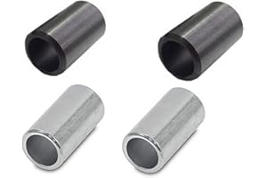 BISOMO 2x Polyamid-Buchse + Innenrohr im Set, rechts und links für Schwinge und Motorlager für Simson Modelle S50 S51 S70 - für hohe Belastungen