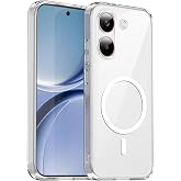 Microsonic Xiaomi Poco X8 Pro i&ccedil;in Kılıf MagSafe Clear Sararmaz Şeffaf [Poco X8 Pro ile Uyumlu Kılıf - Şeffaf]