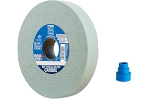 Pferd Muela Abrasiva para Esmeriladora de 150 millimeters, Ancho 25 millimeters, Grano Carburo de Silicio 120, Agujero 32 millimeters, para Metales Duros