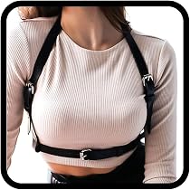 Ceinture Corset Punk En Cuir Noir - Style Gothique Pour Femme | Drglynh