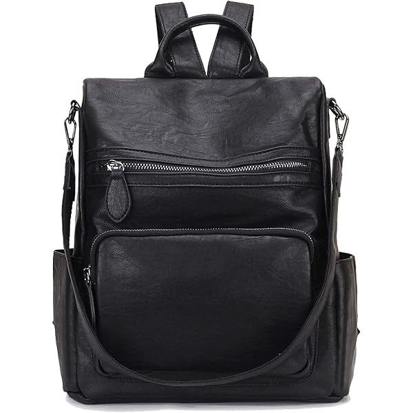 VX VONXURY Anti-Diefstal Rugzak Voor Vrouwen Mode PU Lederen Rugzak Portemonnee Met Afneembare Schouderriem Vintage Handtas VX VONXURY Anti-Diefstal Rugzak Voor Vrouwen Mode PU Lederen Rugzak Portemonnee Met Afneembare Schouderriem Vintage Handtas