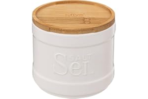 5 FIVE SIMPLY SMART 5five - salero de cerámica blanca "naturéo