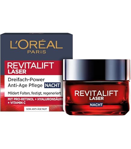L’Oreal Paris Revitalift Laser X3 – 7-tägige Gesichtsampullen Mit 10% Glykolsäure, 7x1 Ml