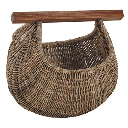 Preisvergleich Produktbild Muschel Poly Rattan Wäschekorb