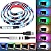 Price comparison product image TV BackLight Kit,Computer Case LED Light,Makion 100cm/3.28Ft Multi-colour 30leds Flexible 5050 RGB USB LED Strip Light with 5v USB Cable And Mini Controller For TV/PC/Laptop Background Lighting