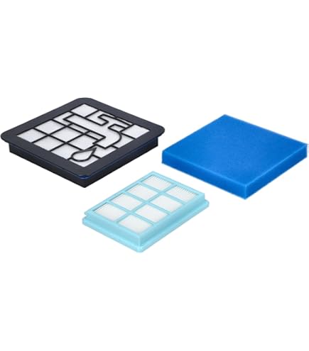 HEPA Filter Set - Sostituzione per: Philips - Filtro motore HEPA e