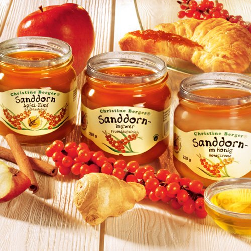 Preisvergleich Produktbild Sanddorn-Probierset 3 Gläser