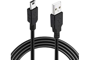 XAHPOWER Controller Charger Cable for PS3, Extra Long 3M Magnetic Ring Mini USB Data Charging Cable for Sony Playstation 3/ PS3 Slim/PS Move Controllers GoPro,HD,Dash Cam,MP3 Player Digital Cameras