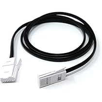 Câble D'extension Téléphonique BT 25 M - Prise Mâle Vers Femelle 6 Fils Plat - Pour Téléphone Fixe UK