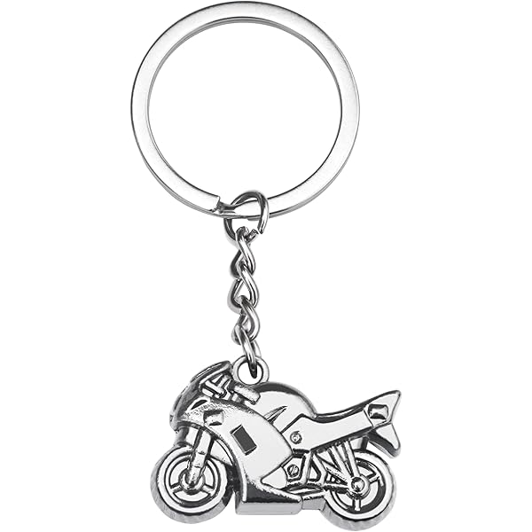 Portachiavi A Forma Di Moto Da Cross - Design Plexiglass, Regalo Unisex - Foto 4