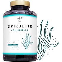 Alga Spirulina Biologica & Clorella * 400 Mg/120 Capsule * Due - Foto 7