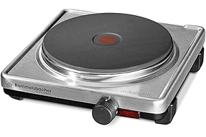Rommelsbacher AK 2099/E Plaque de cuisson Acier inoxydable 2000 W (Import Allemagne)
