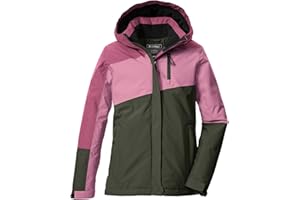 Killtec Mädchen Kow 218 Grls Jckt Funktionsjacke/Outdoorjacke mit Kapuze und Schneefang