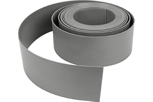 Einfeben Rasenkante Mähkante Kunststoff 25m Lawn Edging Garten (Höhe 14cm) hoch Pflasterstein Gartenwegen, aus 100% recyceltem Plastik