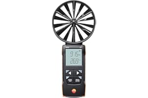 testo 417 - Digital 100 mm vane anemometer with App connection