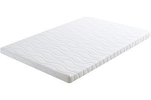 VISCO THERAPY FOAMEX Recon Foam Mattress Topper, Firm Comfort, Cleanable Cover, Silent (TOPPER - 3CM, 3FT Single)