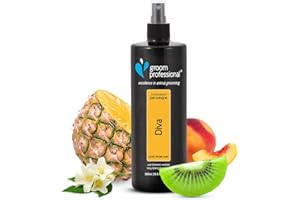 Groom Professional Diva Dog Cologne Spray - Spray de Perfume para Perros olorosos - Aroma Femenino Fresco Lavados - Aroma de Larga duración, 500 ml