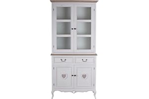 PALAZZO INT Buffetschrank Villa Vintage Küchenschrank Vitrine 85cm Esszimmer Buffet Shabby Chic hmb159 Palazzo Exclusiv