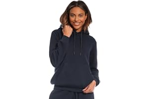 Light & Shade Damen Light and Shade Ladies Hooded Soft Touch Loungewear Sweatshirt Hoody Loungewear Hoodie Sweatshirt Top (1er Pack)