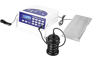 PYHODI Máquina de Desintoxicación Iónica de Baño de Pies, Máquina de Desintoxicación de Iones Iónicos de Spa Celular, Baño de Pies, Agua de Spa, Limpieza de Iones Profesionales, Máquina