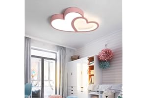 GHY LED Kinder Deckenleuchte Cartoon Lampe Kinderzimmerlampe Design Acryl Hölzern Lampeschirm Deckenlampe Für Zimmer Schlafzimmer Dimmbar Mit Fernbedienung Jungen Kronleuchter