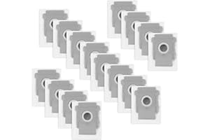 TALLGOO Lot de 16 Sacs d'aspirateur pour IRobot Roomba i7/i7+/i3/i3+/i4/i4+/i6/i6+/i8/i8+/S9/S9+/j7/j7+/E5/E6/E7 Sac de rechange pour IRobot Roomba I7 Rechange Accessoire Kit