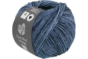 ‎LANA GROSSA LANA GROSSA Cool Wool Vintage | Merinoklassiker mit Ton-in-Ton Farbeffekt | Handstrickgarn aus 100% Schurwolle (Merino extrafein) | 50g Wolle zum Stricken & Häkeln | 160m Garn FB 7366