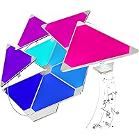 Nanoleaf Light Panels Rhythm Starter Kit - 15x Modulare Smarte LED mit Sound Modul