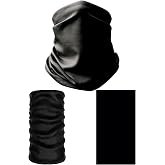 e taktik Multifunctional One Colour Black Seamless Knitting UV+ Neckerwear Face Mask Headband Bandana Do Rag Hairband