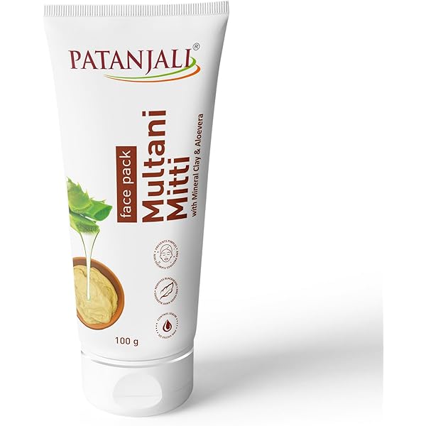 Patanjali Multani Mitti Body Soap - 75g Each, Pack Of 3 Bars - Clay Based Skin Care