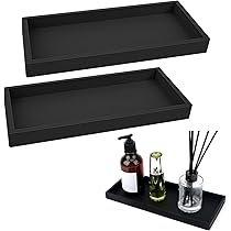 2 Vassoi Da Bagno In Silicone Stile Marmo - Organizzatore Per Profumi E Cosmetici - Foto 2