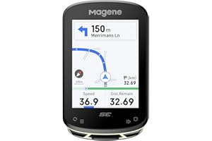 Magene C506SE GPS Ciclocomputer, Display 2,4" a colori, Navigazione in Pista, Impermeabile Contachilometri, Dati Personalizzati, Bluetooth&WiFi, 11 Lingue