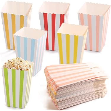 STOBAZA Befüllbare Buchstaben Boxen - Kreative Snackboxen Für Party Dekoration