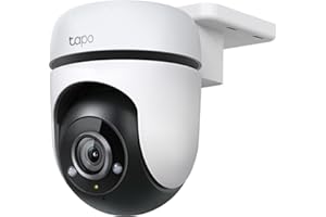 Tapo Caméra Surveillance WiFi extérieur Pan/Tilt 1080P C500, Détection de Personne et Suivi de Mouvement, Étanche IP65, Alarme sonore Personnalisable