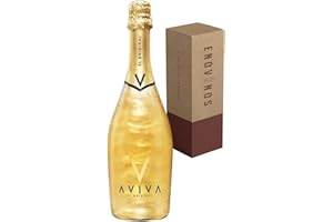 ENOVINOS THE WINE BRAND AVIVA GOLD - Botella de Vino Espumoso AVIVA -Envío 24H - Seleccionado y Enviado por ENOVINOS