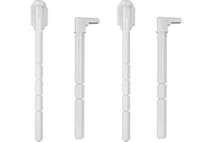 Mendorio Set di Barre di Spinta per Meccanismo di Scarico,Compatibile con Geberit Sigma 241.874.00.1,Componente di Tiga della Poussée,asta di comando