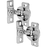 Wardrobe Door Hinges 35mm (2 Pack) for Hettich Optimat Plus 4 FM 9072548 | Self Closing 35mm Cup Face Frame Cabinet Hinge for