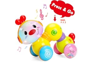 TINOTEEN Baby Toys, giocattolo musicale per gattonare per bambini 6 9 12 18 mesi