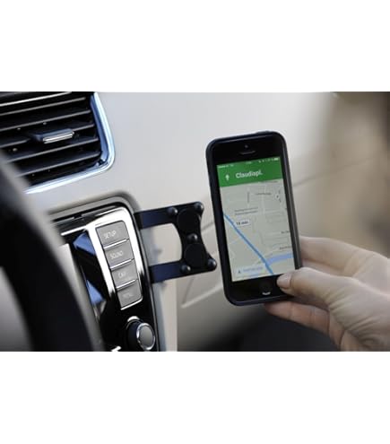 Support Téléphone Magnétique Cookiss Pour Audi A4 B8 Et A5 – Noir