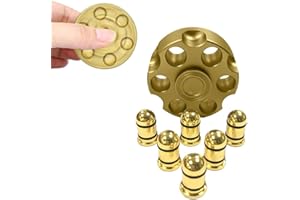 Dan&Dre Fidget Spinning Revolver Design Soulagement du Stress Jouet Balle Détachable EDC Rotatif Adulte Décomression Jouet