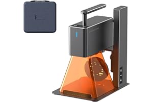 LaserPecker L2 Grabadora Láser Máquina de Grabado 5W 36000mm/min Súper Rápida Cortadora Láser Portátil Bluetooth Dispositivo de Grabado DIY para Madera Papel Vidrio Cuero - con Bolsa