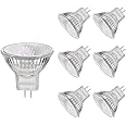 VINBE MR11 Halogen Light Bulbs, 35W 12V MR11 GU4 Halogen Spot Bulbs Lamp, Warm White,Pack of 6
