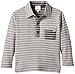 Carrément Beau Baby Girls Striped Polo Long sleeve Polo Shirt -  Grey - 24 Months