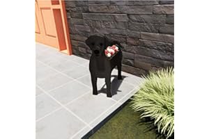 EIMOPE Creative Dog Planter Plant, Animal Plant Pots Garden Planters for Succulent, Small Gifts Dog Planter, Storage Containers Dog Planters PVC, Rectangular Plant Flower Pots Decor Outdoor Indoor